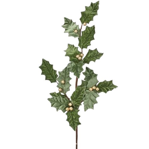 [MTX75822] 31" GARDEN HOLIDAY HOLLY SPRAY