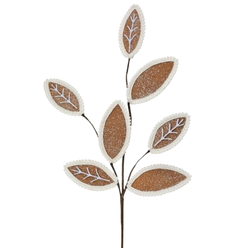 [MTX75947] 31" GINGERBREAD LEAF SPRAY