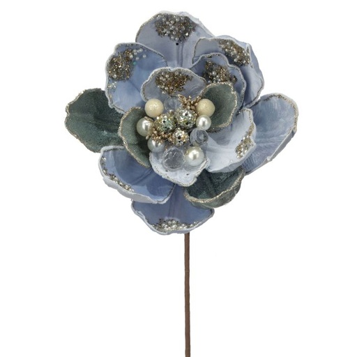 [MTX71691] 24" ICED WINTER MAGNOLIA STEM