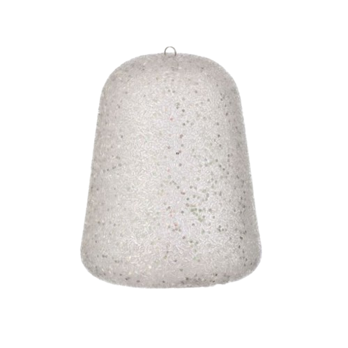 [MTX76062] 8" VP GLITTER BEAD GUM DROP ORNAMENT