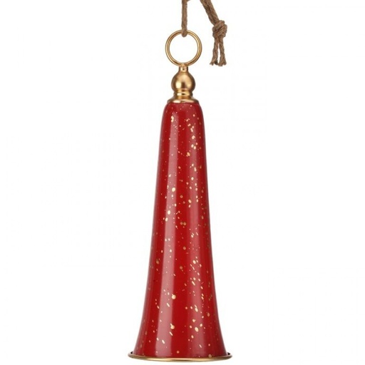 [MTX74639] 19.5" METAL ELOGANTED BELL W/JUTE