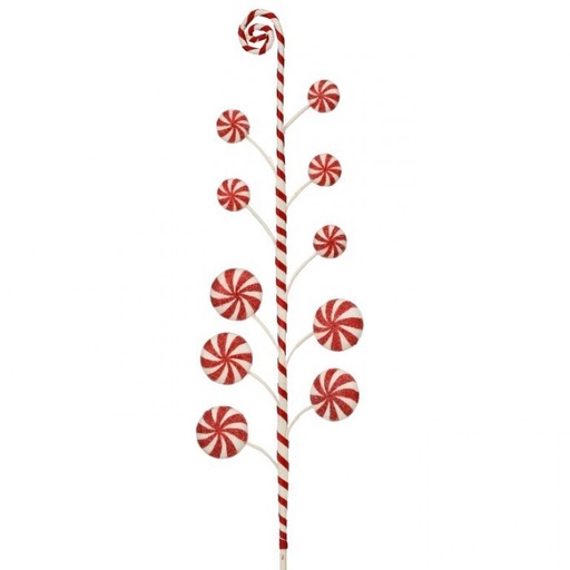 [MTX75016] 25" SUGAR N SPICE PEPPERMINT SPRAY