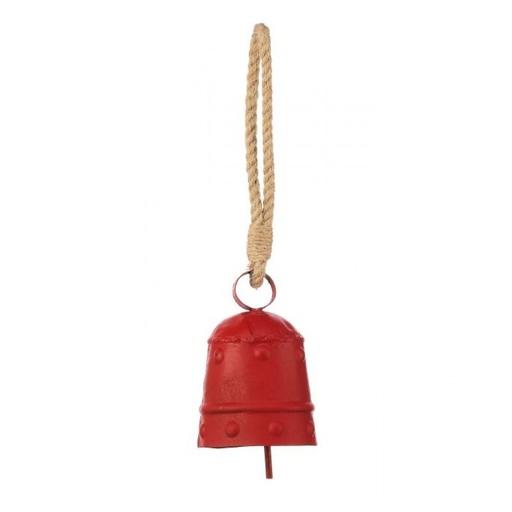 [MTX75337] 4" ANTIQUE IRON BELL W/ROPE TIE