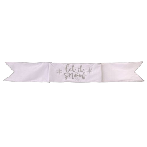 [MTX76842] 6"X44" "LET IT SNOW " BANNER 