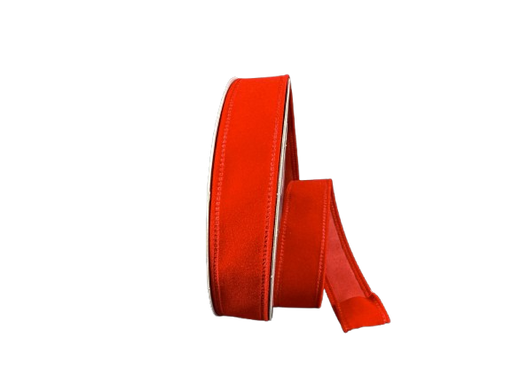 [131805-13] RED VELVET, 7/8"X10Y