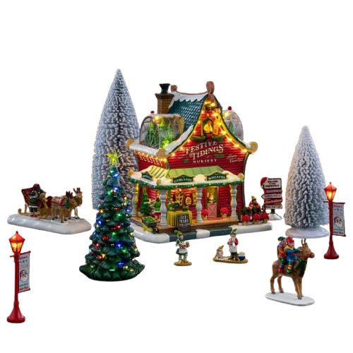 [66708] FESTIVE TIDINGS NURSERY SET