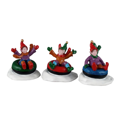 [62638-A2658] SNOW TUBERS, SET OF 3