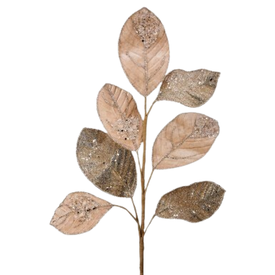 [MTX73404] 26"ELEGANT VELVET W/GLITTER SALAL SPRAY CHAMP