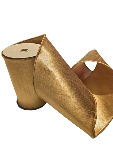 [MTX77154] 6"X5Y METALLIC ORGANZA RIBBON 