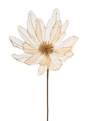 [MTX77932] 21"SHEER/GLITTER MAGNOLIA STEM CHAMP