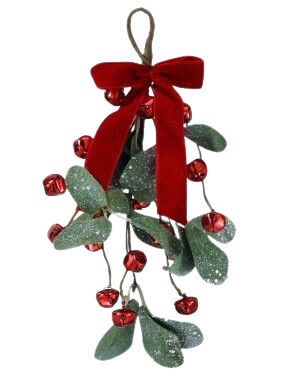 [MTX78139] 11"MISTLETOE BELL DROP RDGR