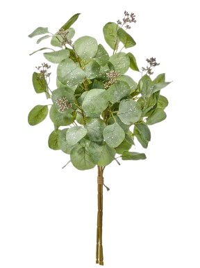 [MTX78161] 21"FROSTED EUCLYPTUS BUNDLE X3 GRN