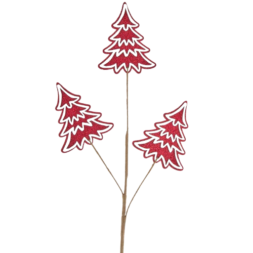 [C7078] CHRISTMAS TREE RED PICK
