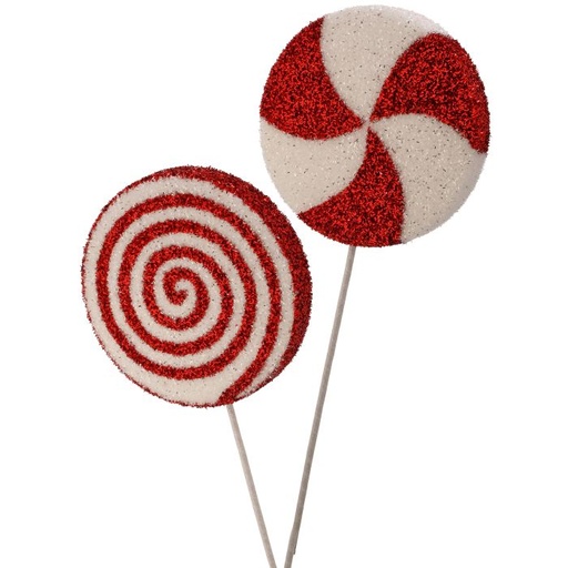 [MTX73807] 26" GLITTER LOLLIPOP ON STICK INDIVIDUAL