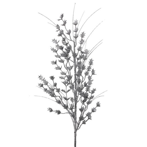 [MTX73702] 26" LAZER GLITTER MINI HOLLY SPRAY