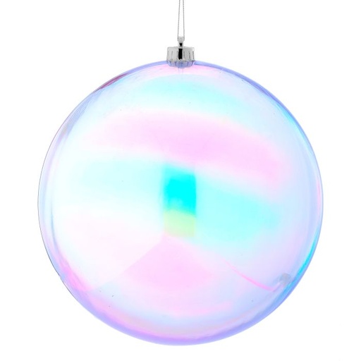 [MTX73232-TRANSP] 250MM VP CLEAR BALL ORNAMENT BOX/1 CLID