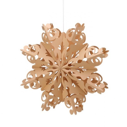 [MTX70310] 16" FOLD PAPER CUT OUT SNOWFLAKE ORNAMENT