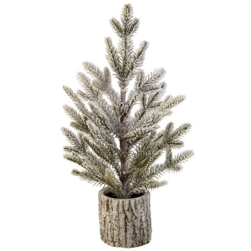 [MTX68190] 24" POTTED NOBLE FIR TREE W/SNOW