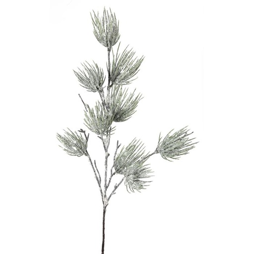 [MTX54436] FROSTED CLUSTER PINE SPRAY 