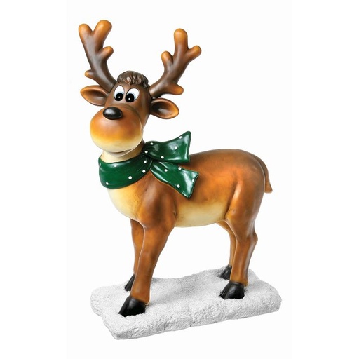 [MTX45488] RESIN STANDING DEER 38"