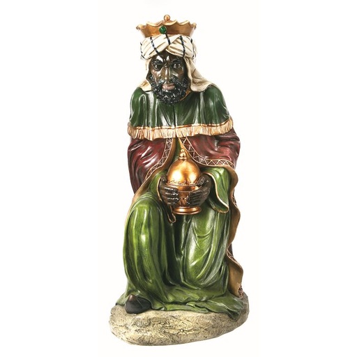 [MTX43511MULTI] RESIN KNEELING KING 24"
