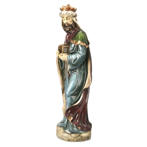 [MTX43503] POLYRESIN KING WITH CHEST 66"