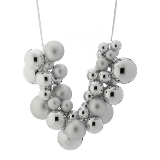 [MTX38669SILVER] VP MATT,SHINY BALL DROP 36"  SILV