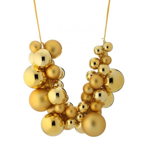 [MTX38669] VP MATT,SHINY BALL DROP 36"  GOLD