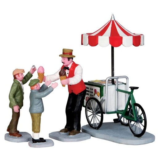 [32139-A2704] GELATO CART, SET OF 4