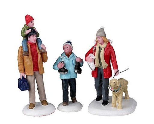 [22129-A2663] GOING SKATING SET OF 3