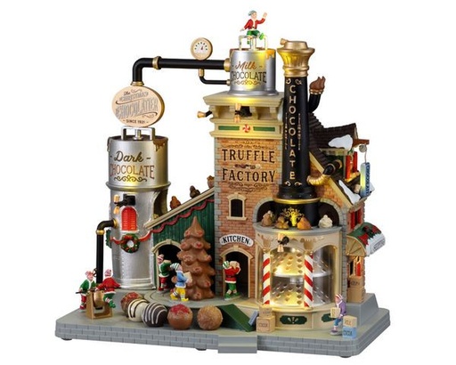 [15805] THE CHRISTMAS CHOCOLAT TRUFFLE FACTORY W 4.5V 